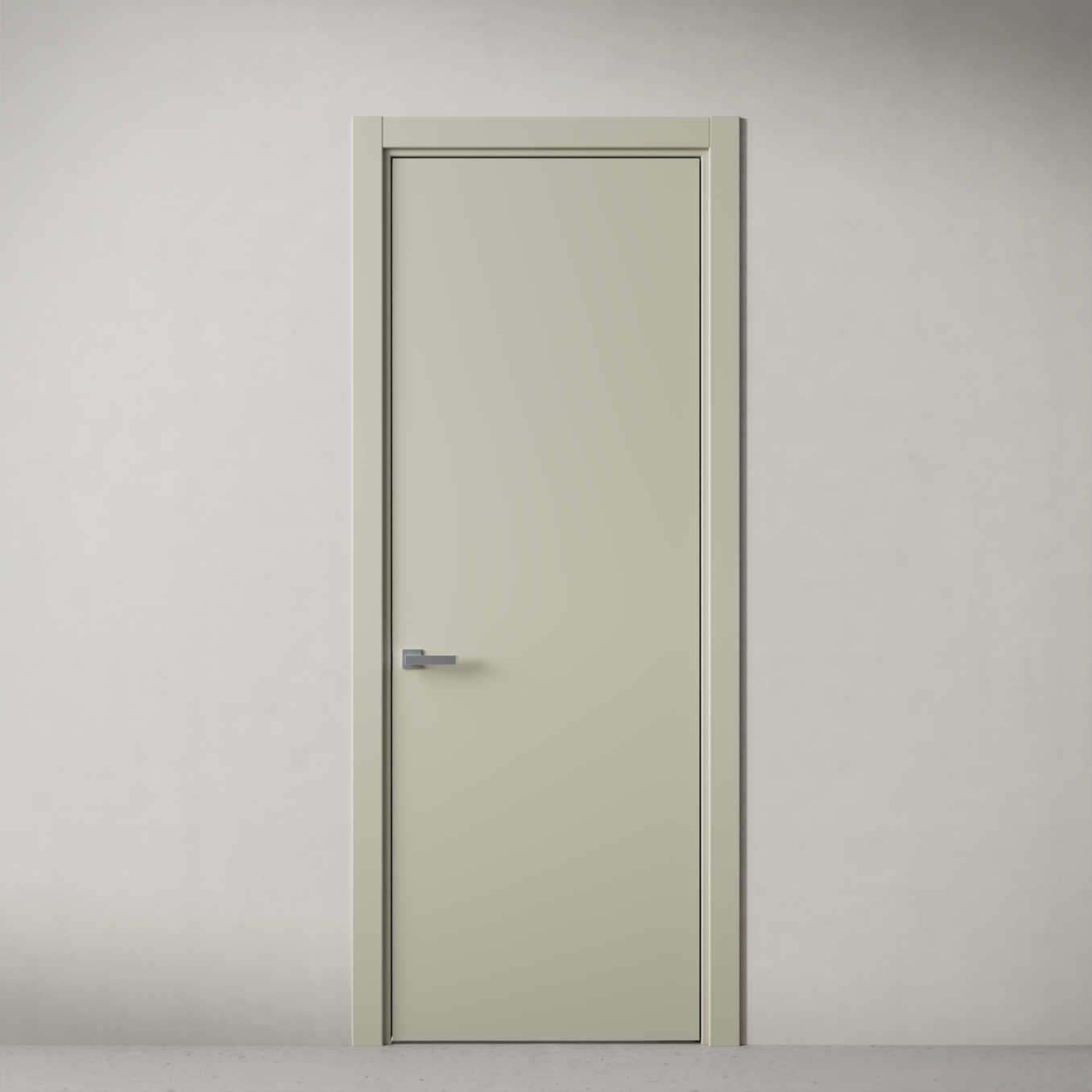 Межкомнатная дверь Оригинал, модель 07 Сливочный улун