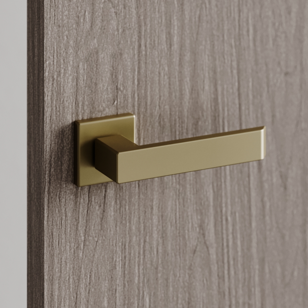 Межкомнатная ручка Best 2.0, латунь матовая