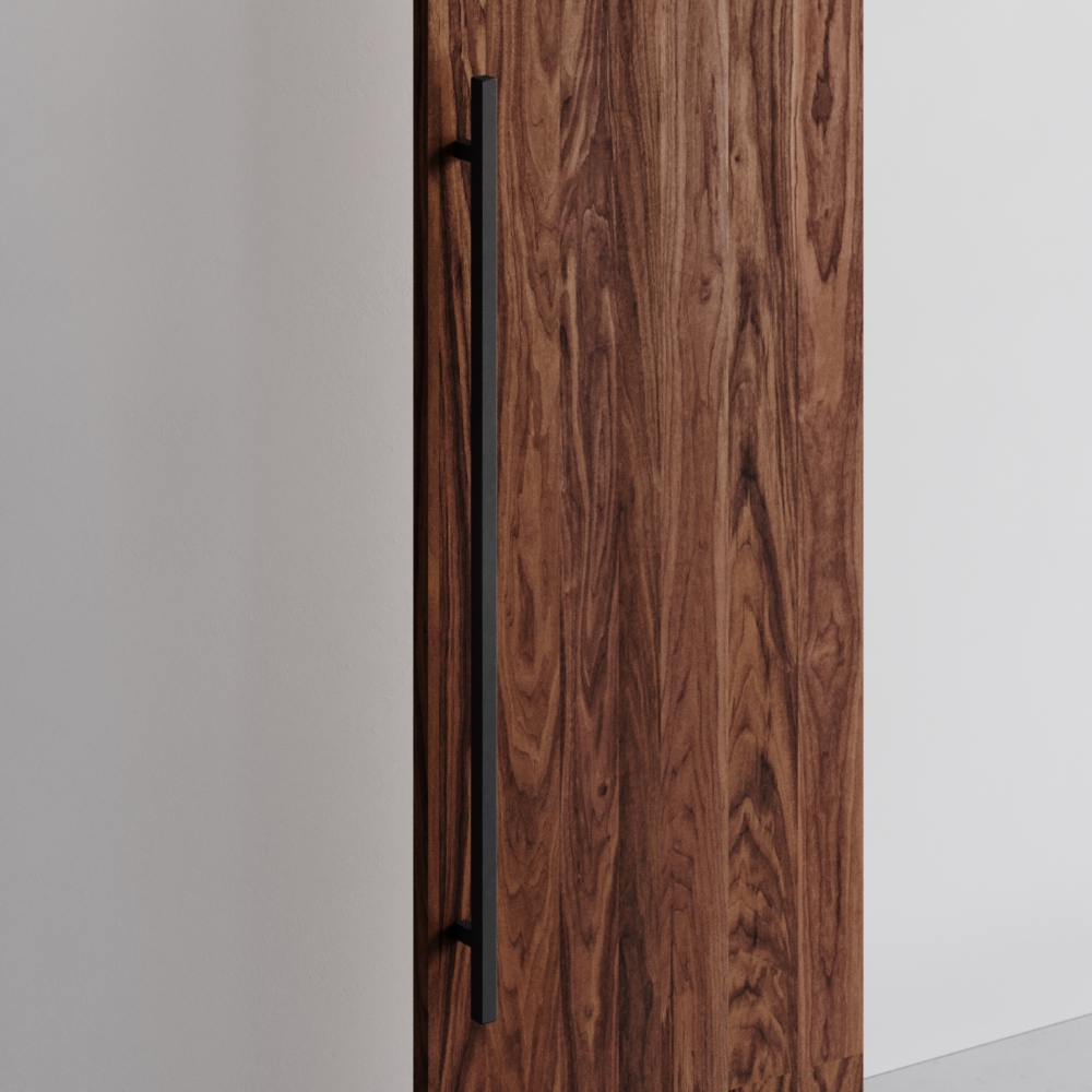 Межкомнатная ручка Гранде, черный матовый