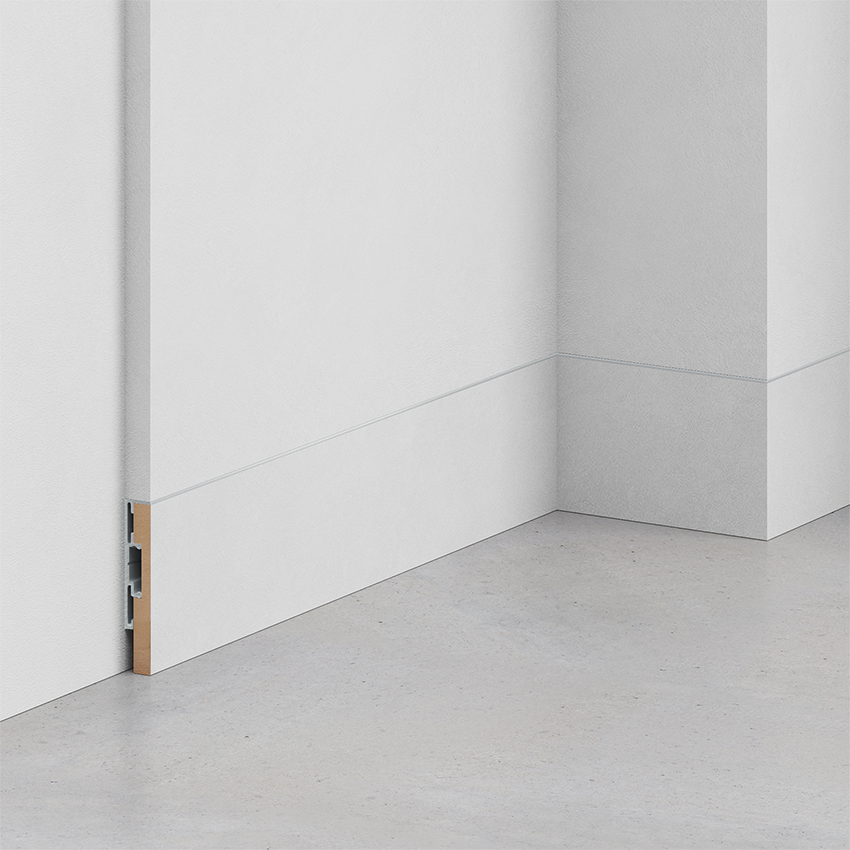 Плинтус Invisible 80 ММ