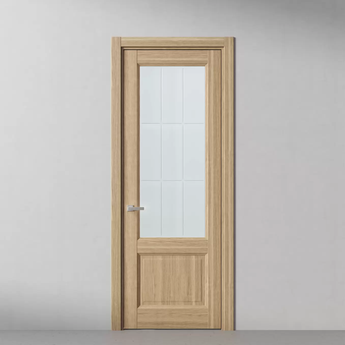 Межкомнатная дверь Elegant, модель 158 Янтарный дуб