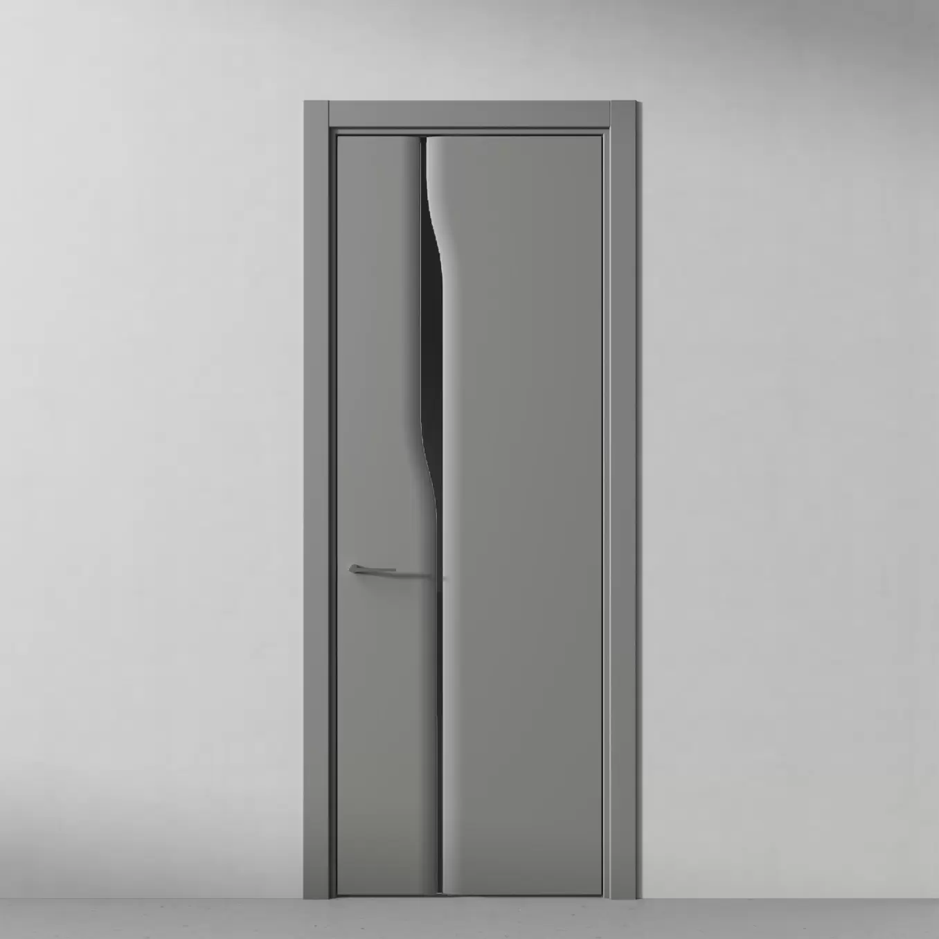 Межкомнатная дверь Листва, модель 178 Смоук