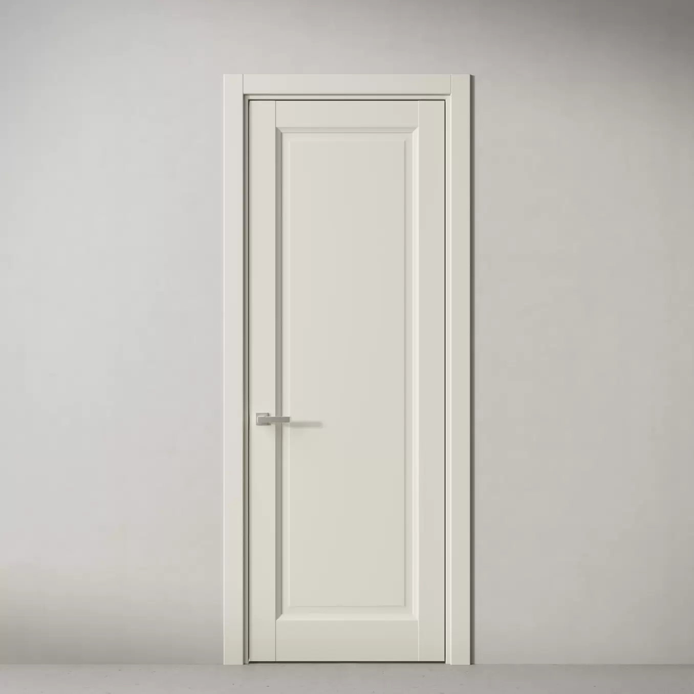 Межкомнатная дверь Elegant, модель 39 Молочный улун