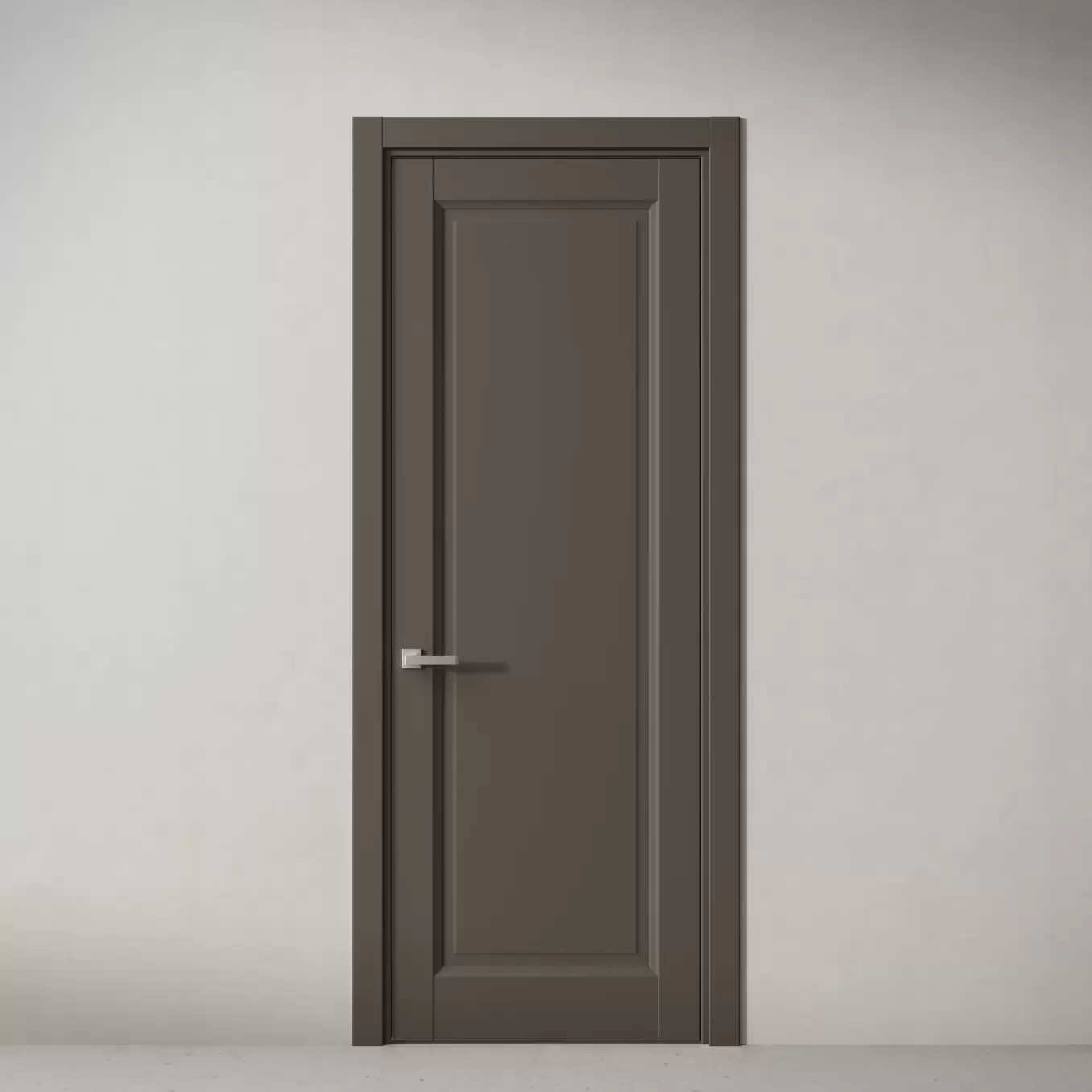 Межкомнатная дверь Elegant, модель 39 Coffee