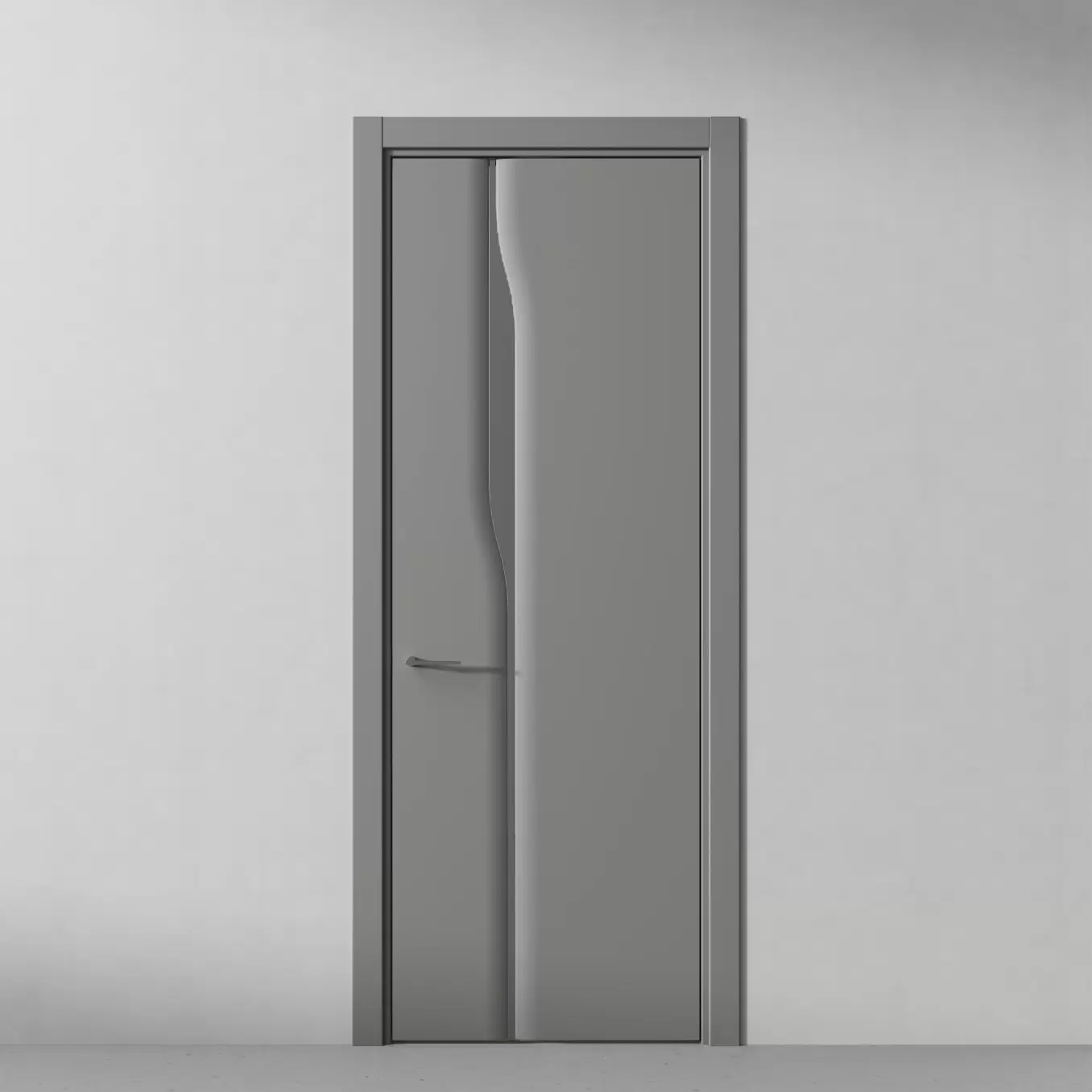 Межкомнатная дверь Листва, модель 178 Смоук