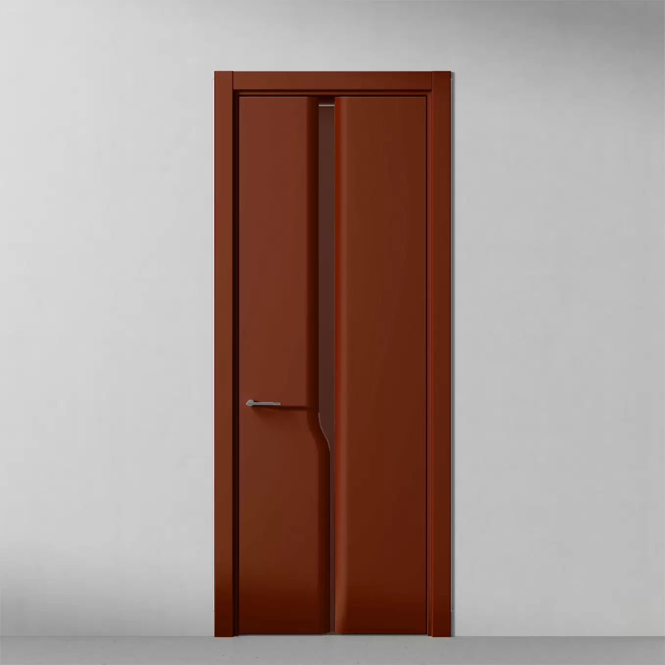 Межкомнатная дверь Листва, модель 176 RAL/NCS