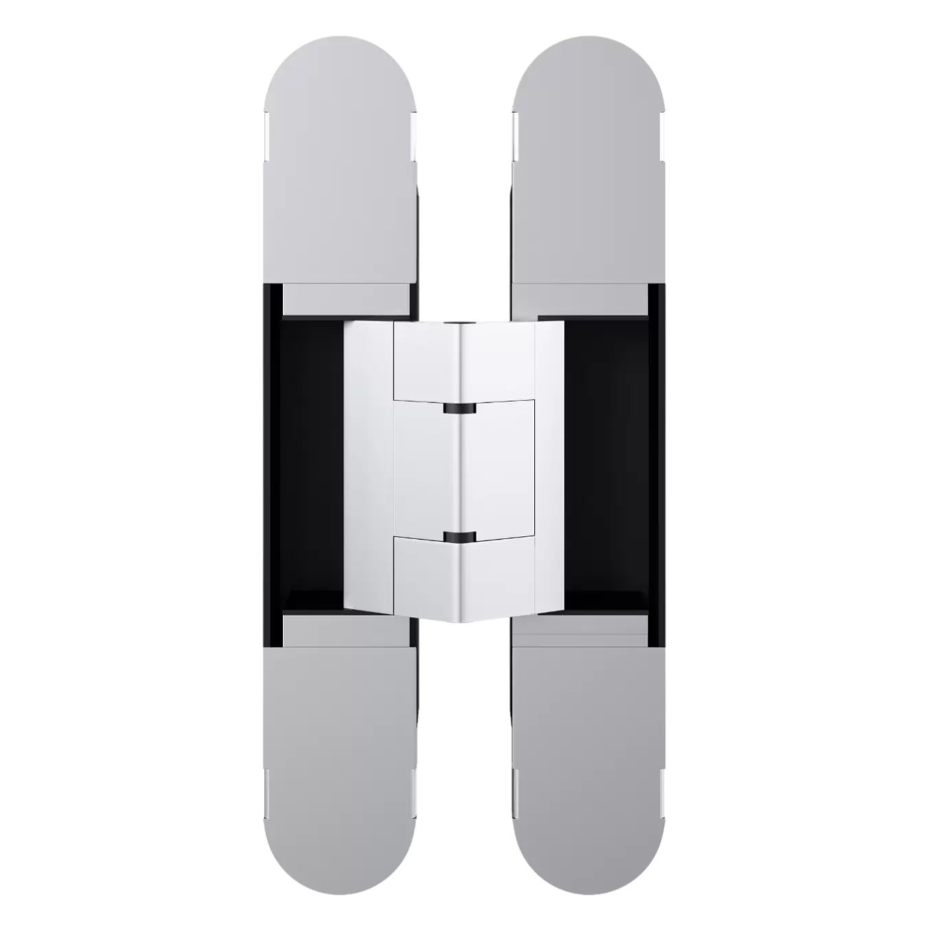 Скрытые петли Colibri, матовый алюминий