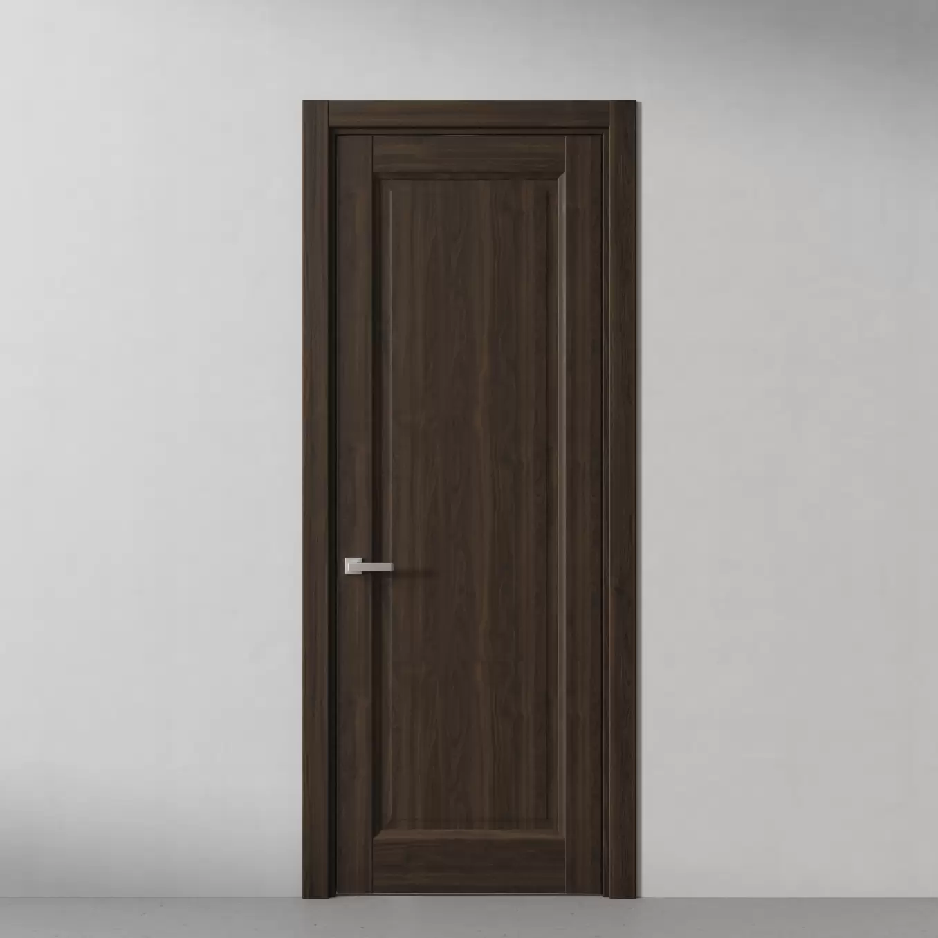 Межкомнатная дверь Elegant, модель 39 Темный орех