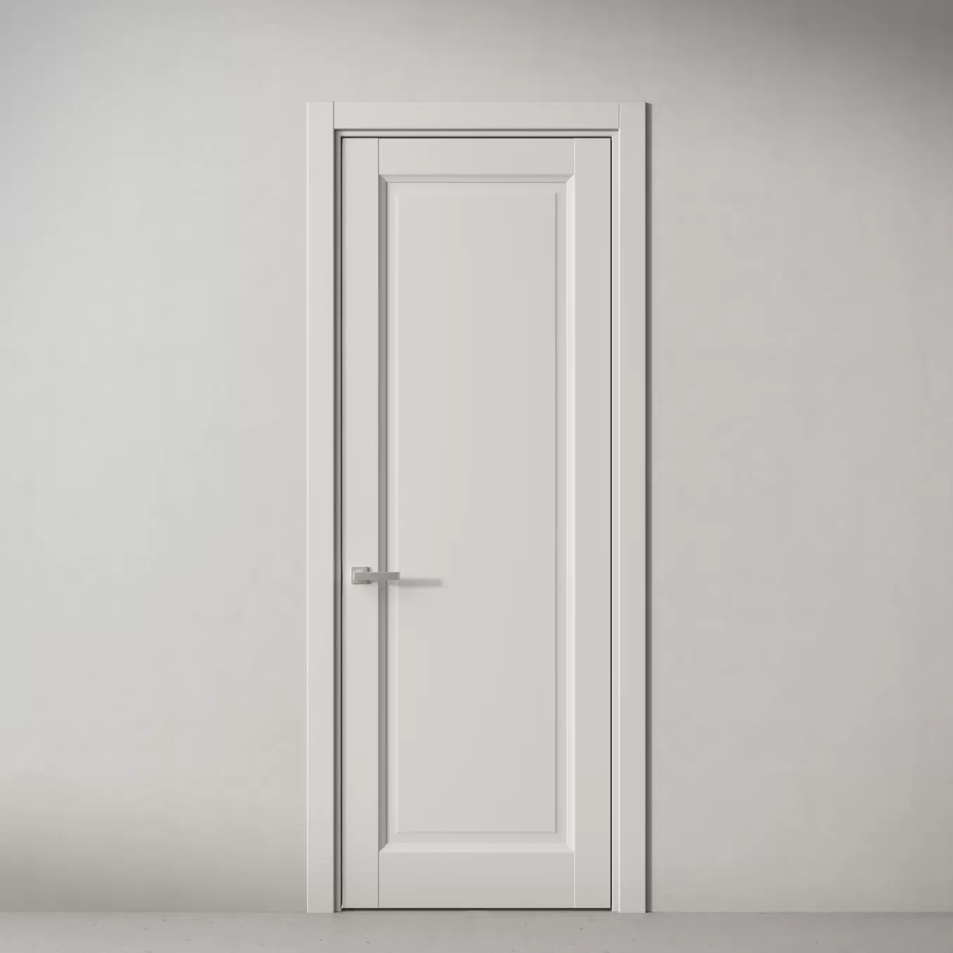 Межкомнатная дверь Elegant, модель 39 Пепел