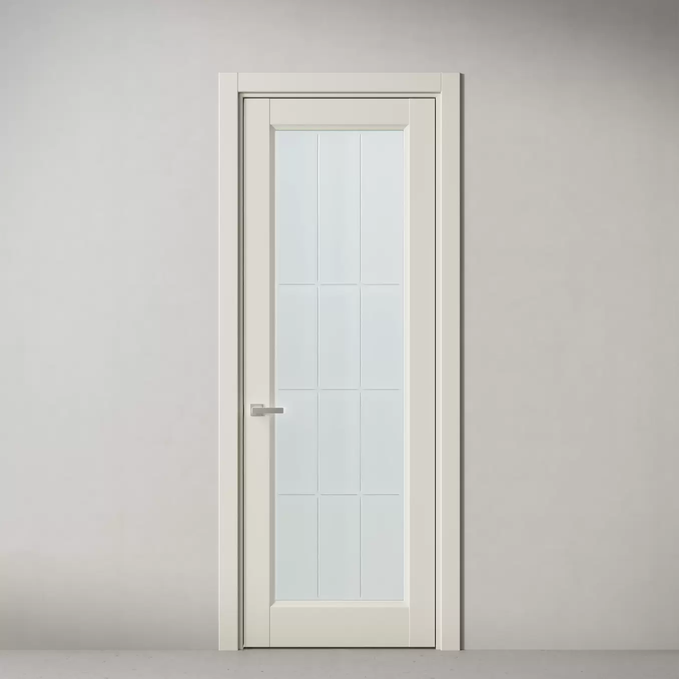 Межкомнатная дверь Элегант, модель 38 Молочный улун