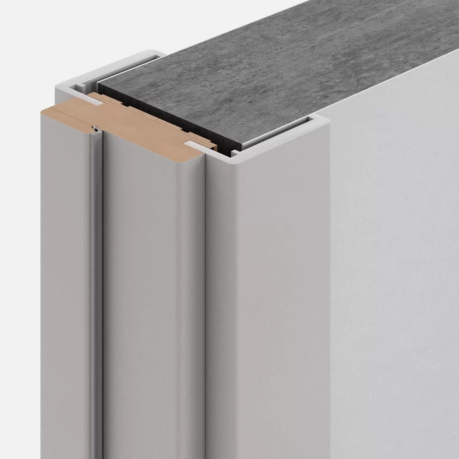 Наличник ЭКТ 80 мм и Короб МДФ