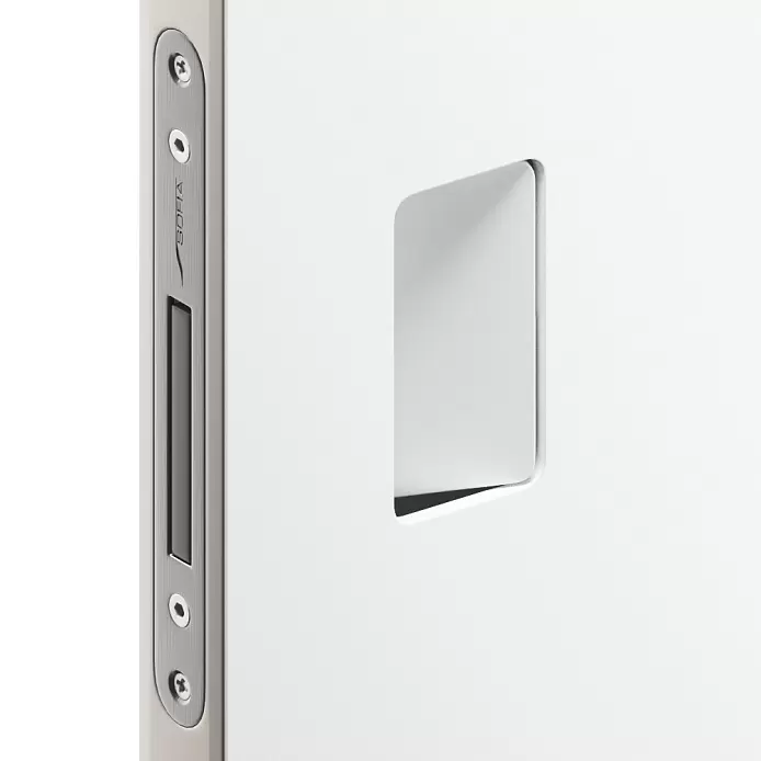 Скрытая ручка (комплект с замком)