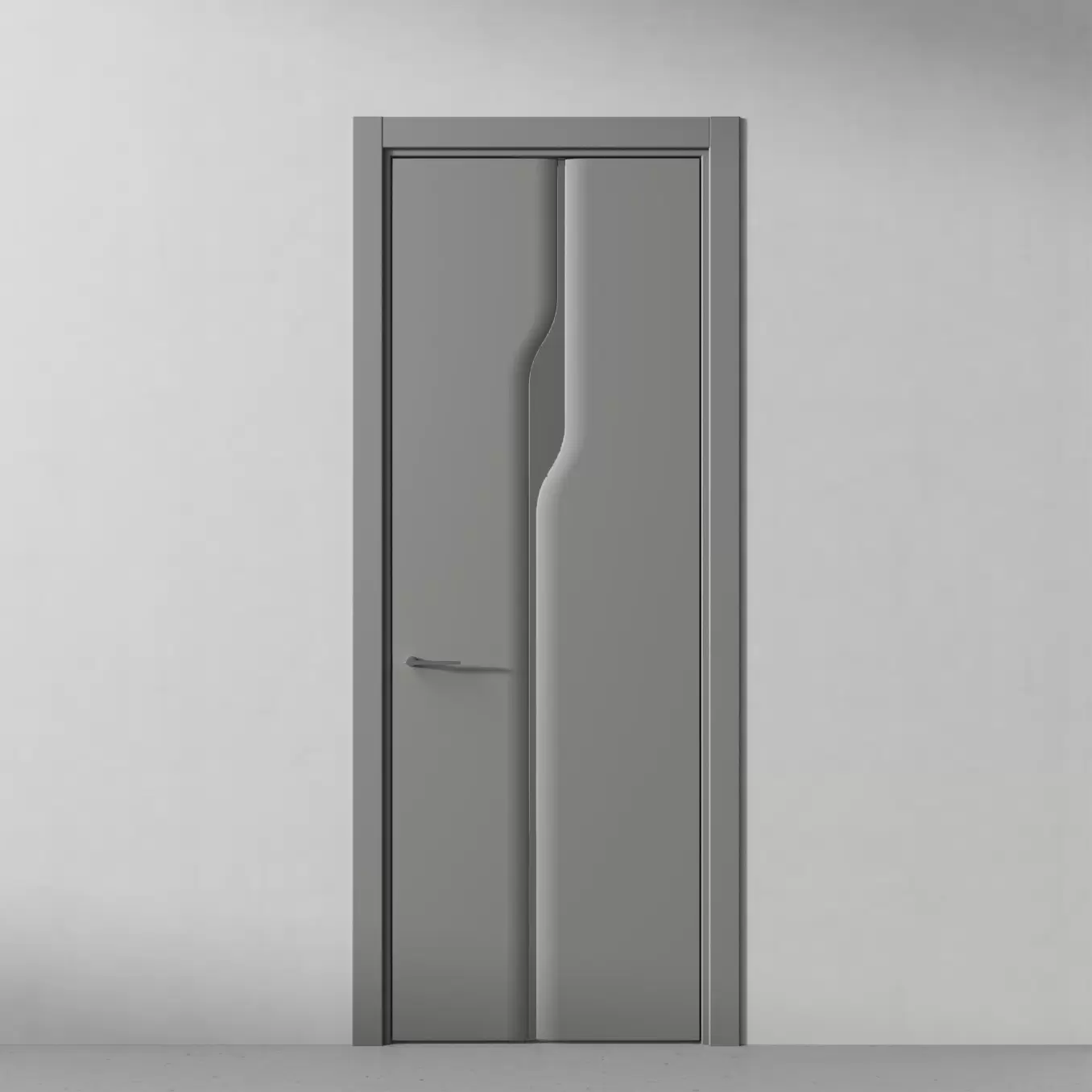 Межкомнатная дверь Листва, модель 179 Смоук