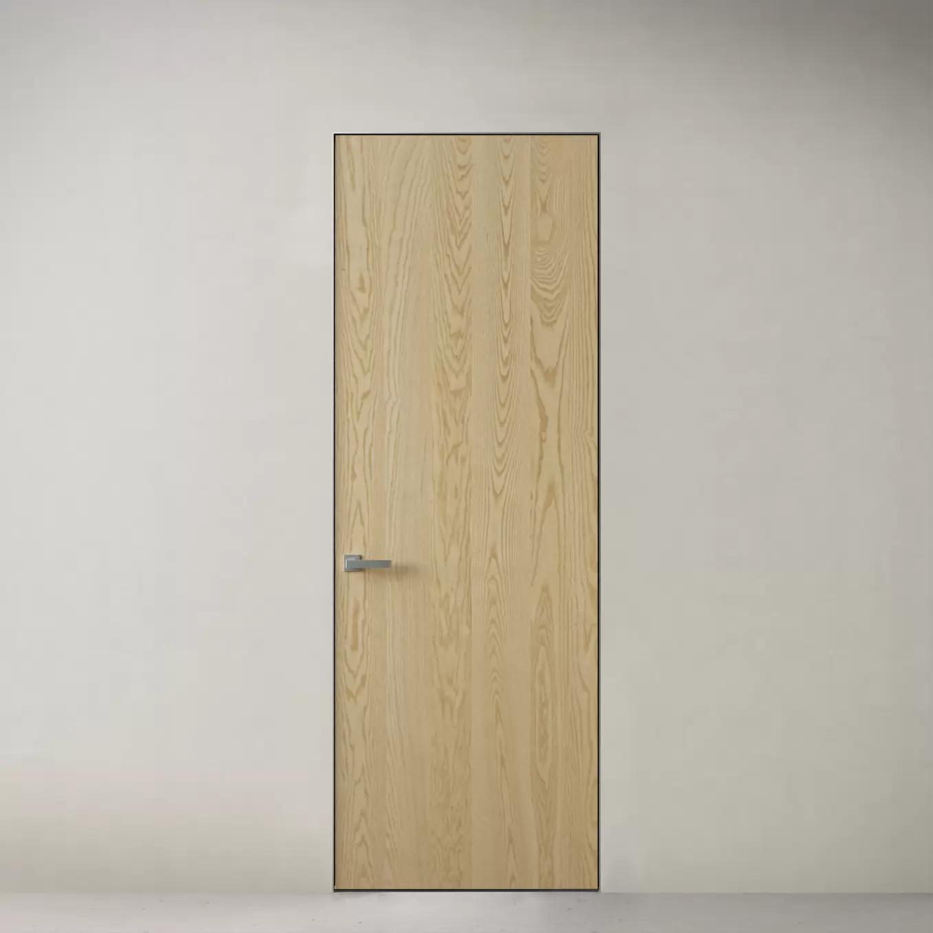 Межкомнатная дверь Акустика, модель 118 стандартное наполнение Натуральный ясень