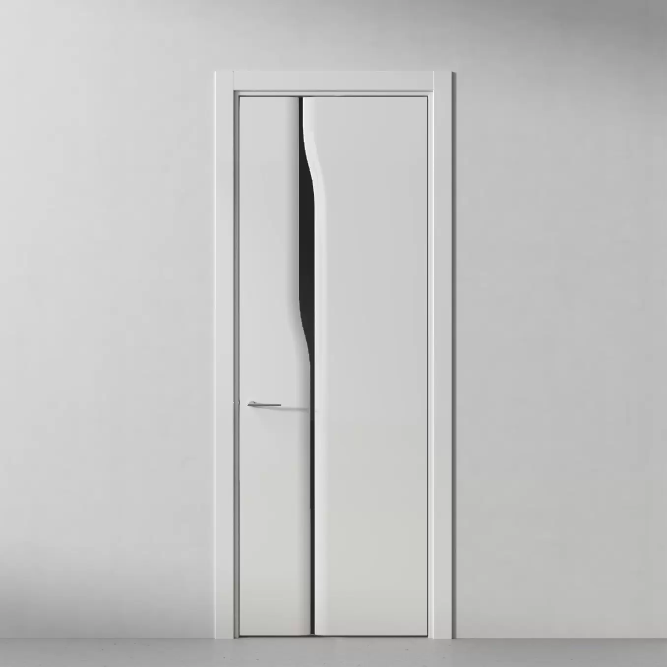 Межкомнатная дверь Листва, модель 178 Белый