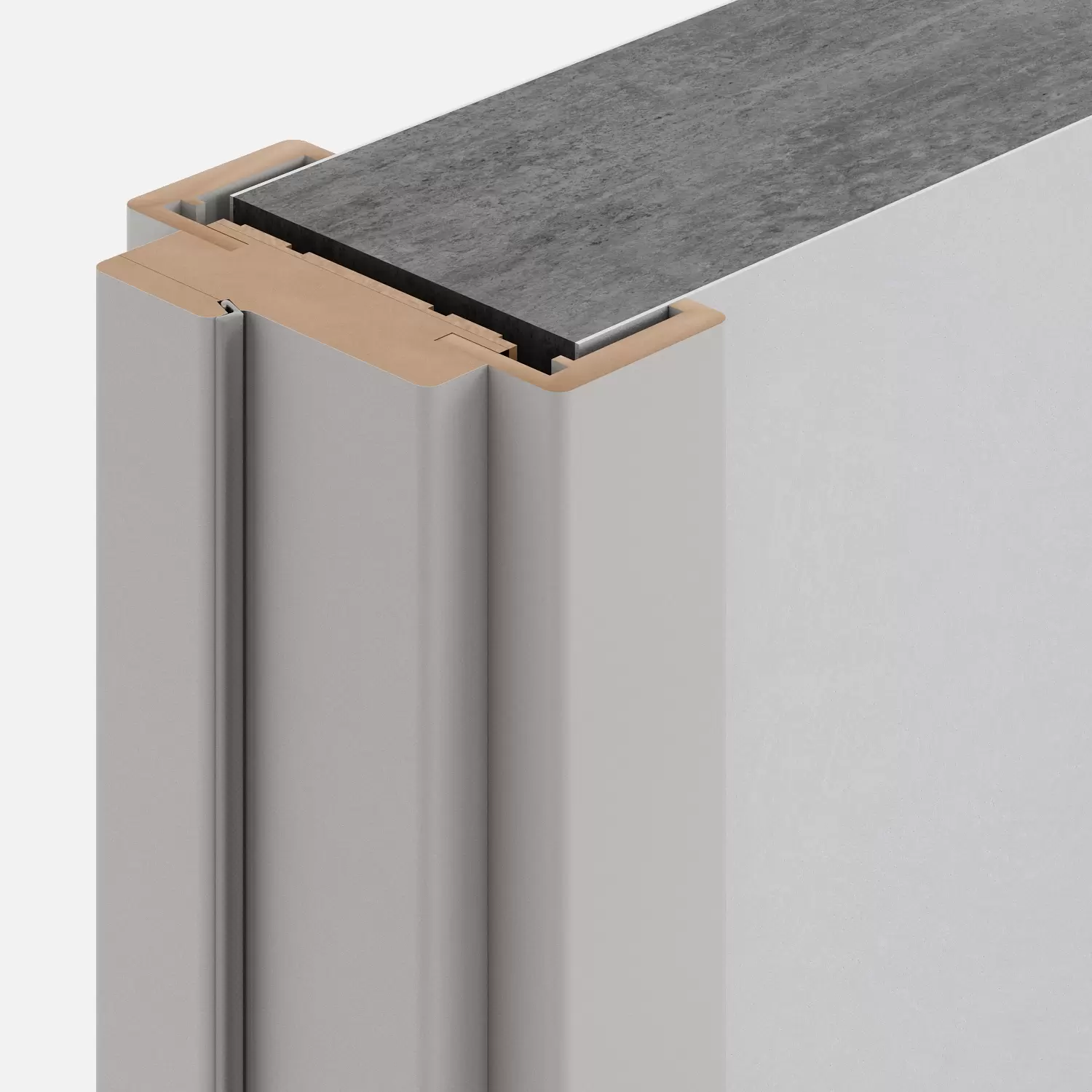 Усеченный наличник 57 мм и Короб МДФ