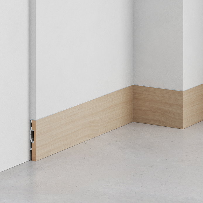 Плинтус Invisible 80 ММ