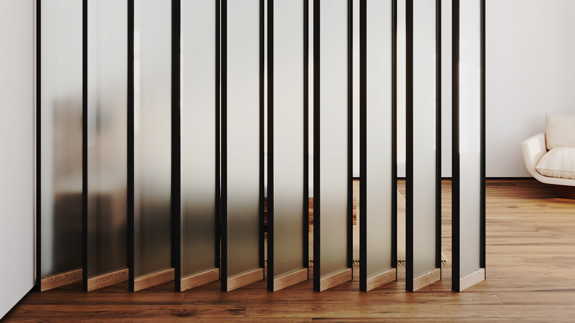 Реечные перегородки Сёдзи
